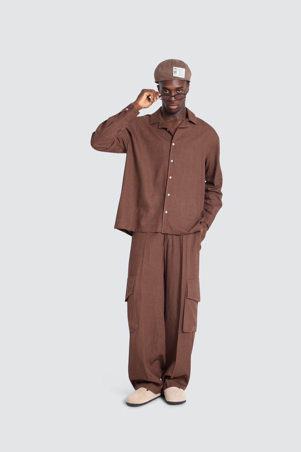 Coordinato Dirham Linen Moka