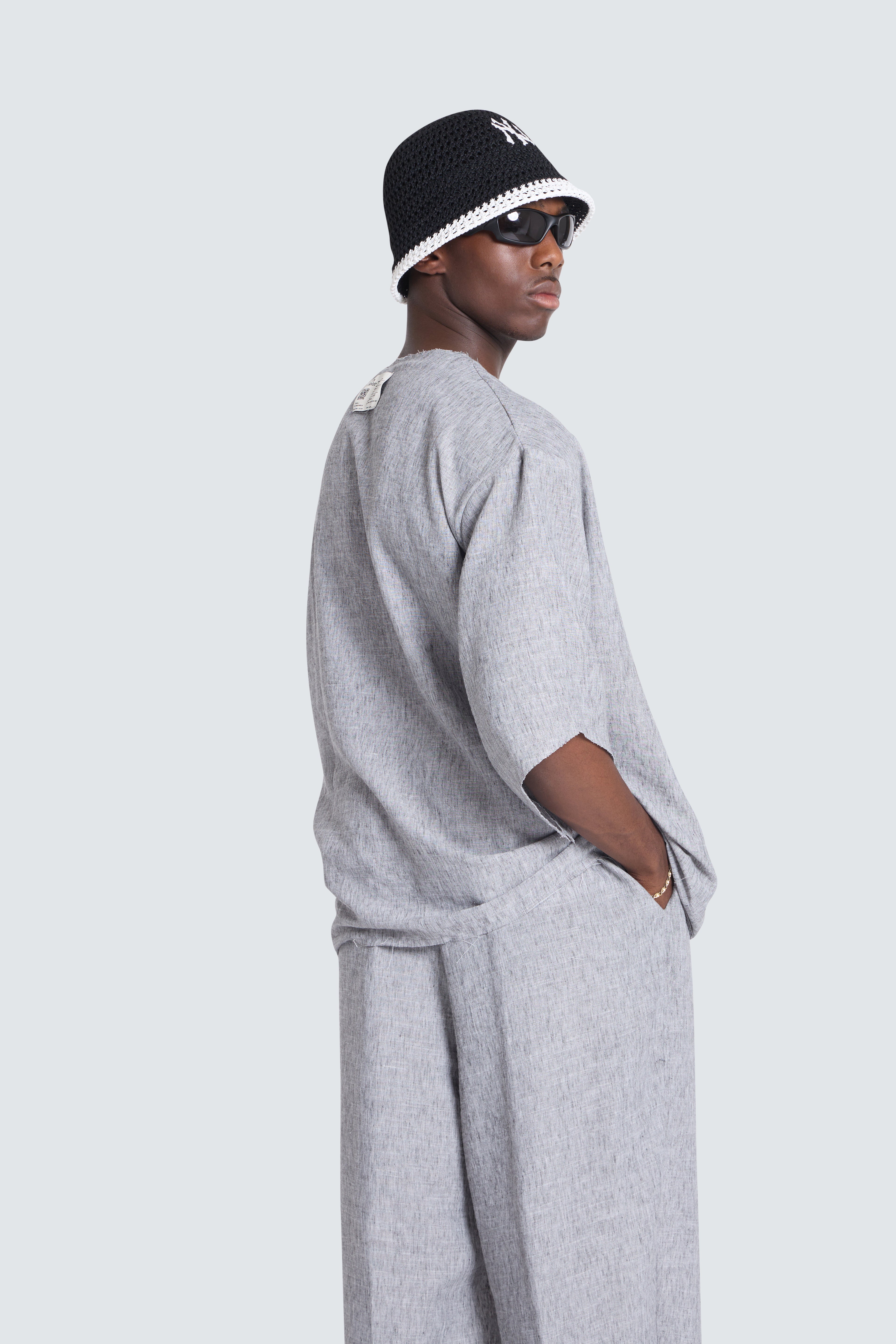 Brisa Linen coordset Black