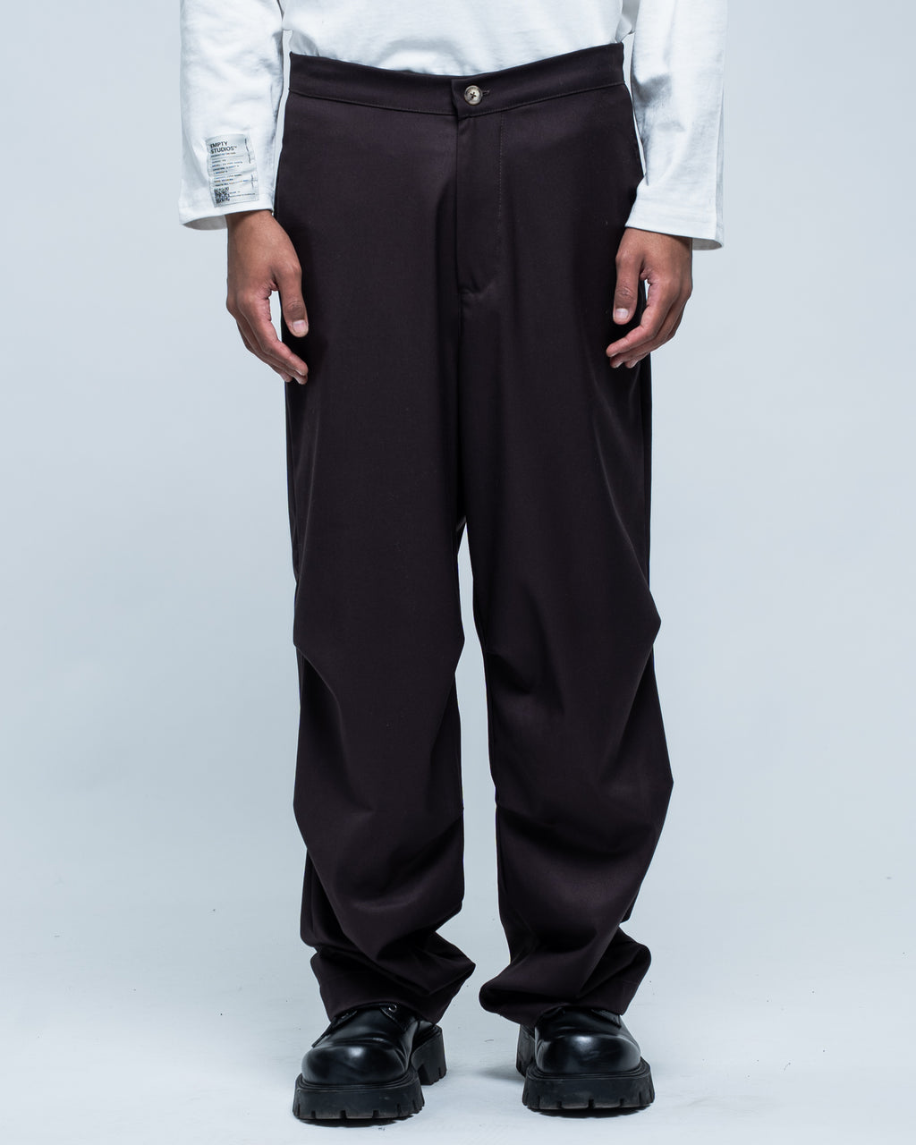 Wide Classic Pant Brown