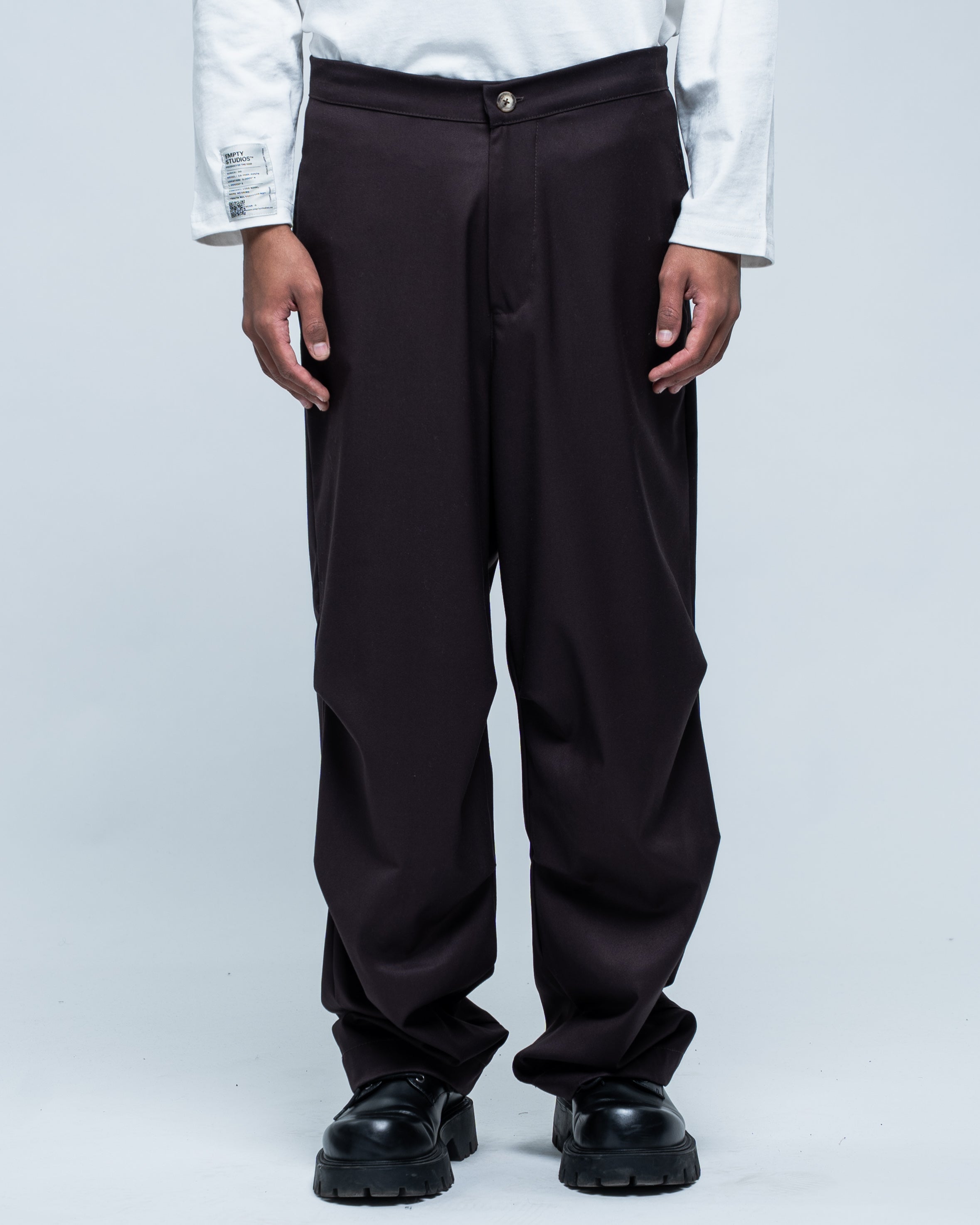 Wide Classic Pant Brown