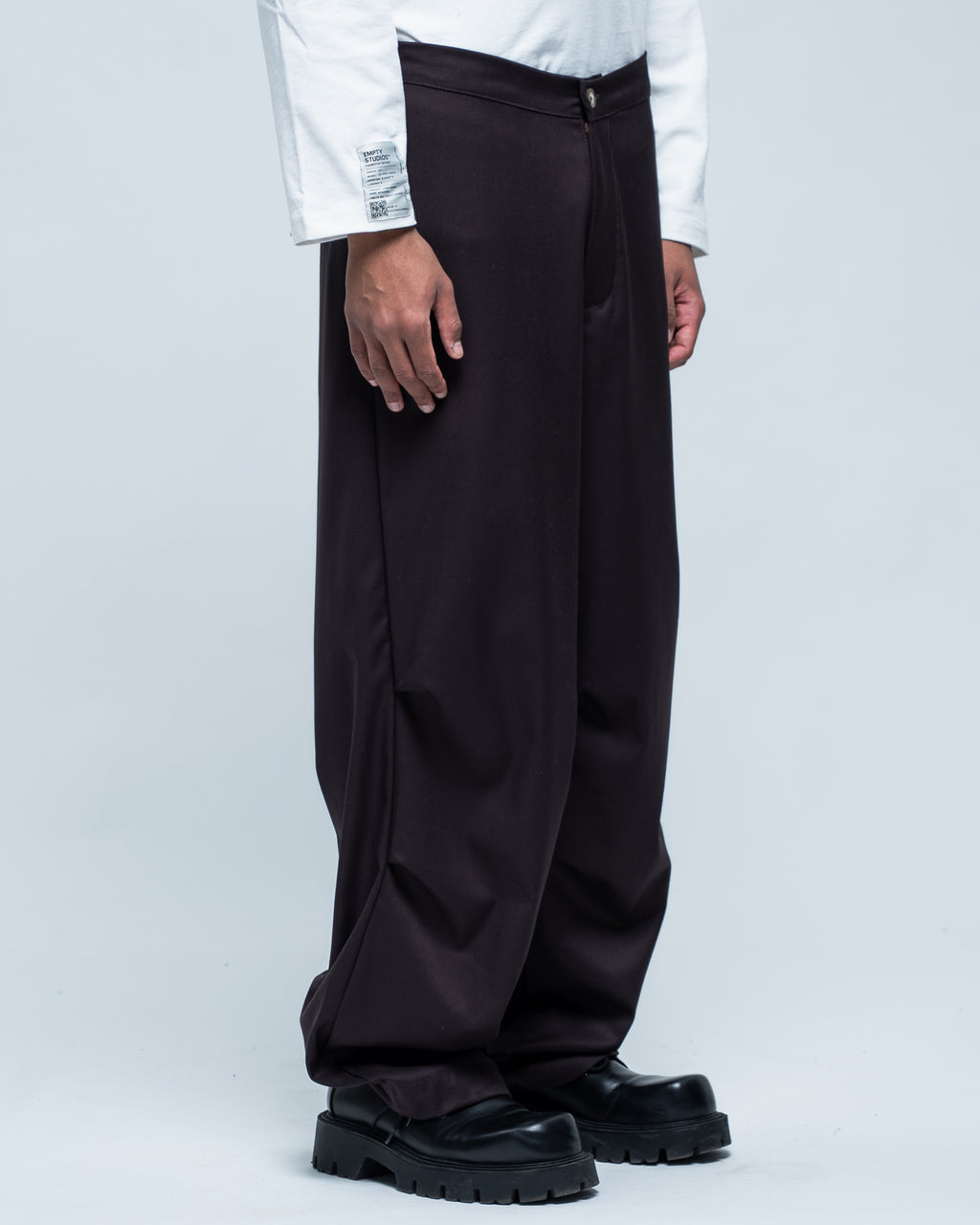 Wide Classic Pant Brown