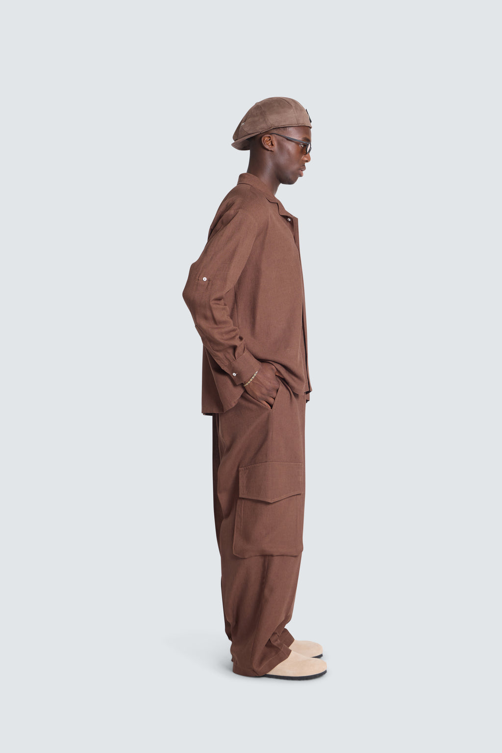 Coordinato Dirham Linen Moka