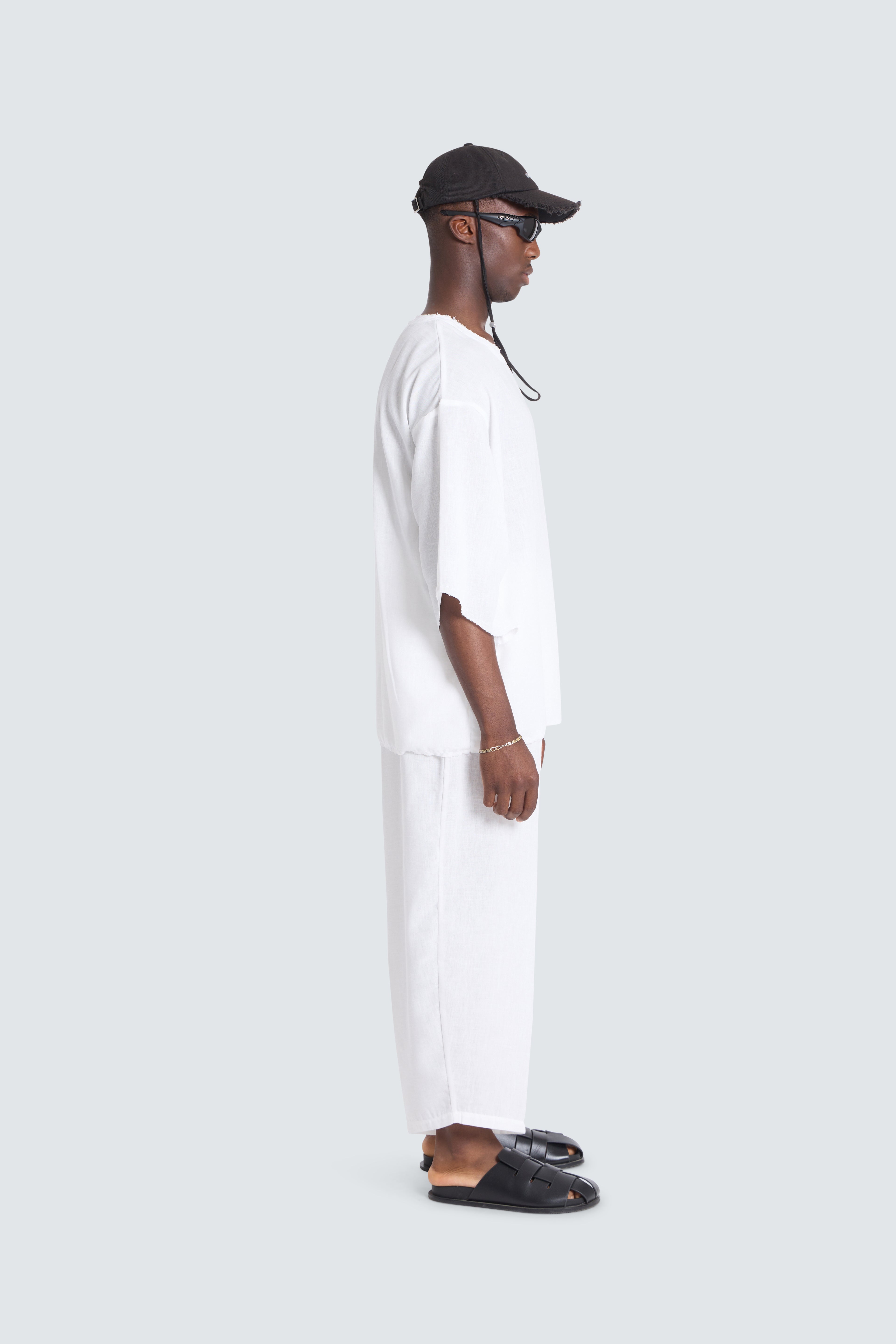 Brisa Linen coordset White