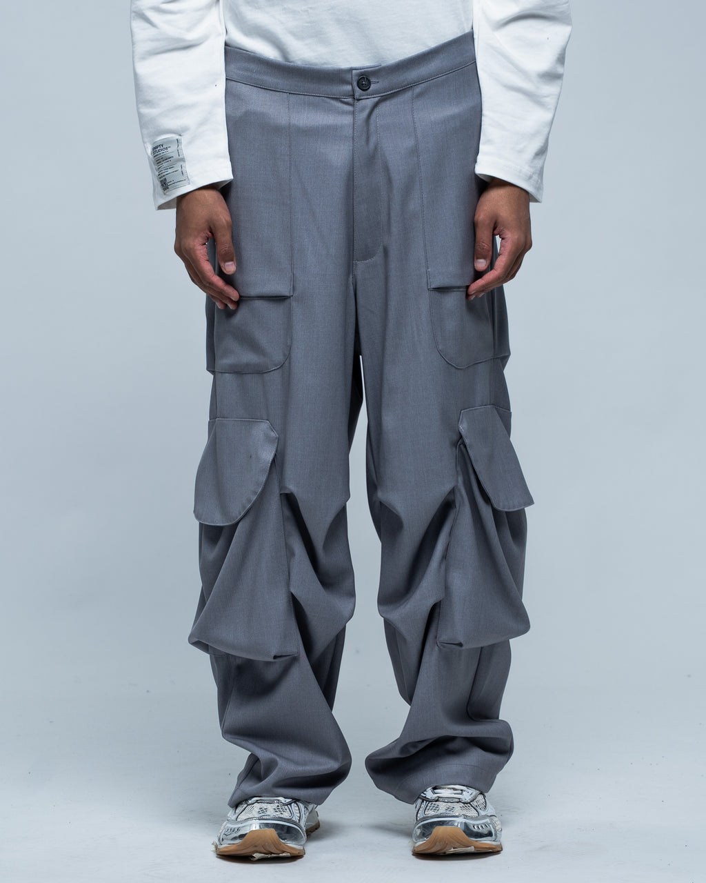 Utilitaires à large chargement gris coton