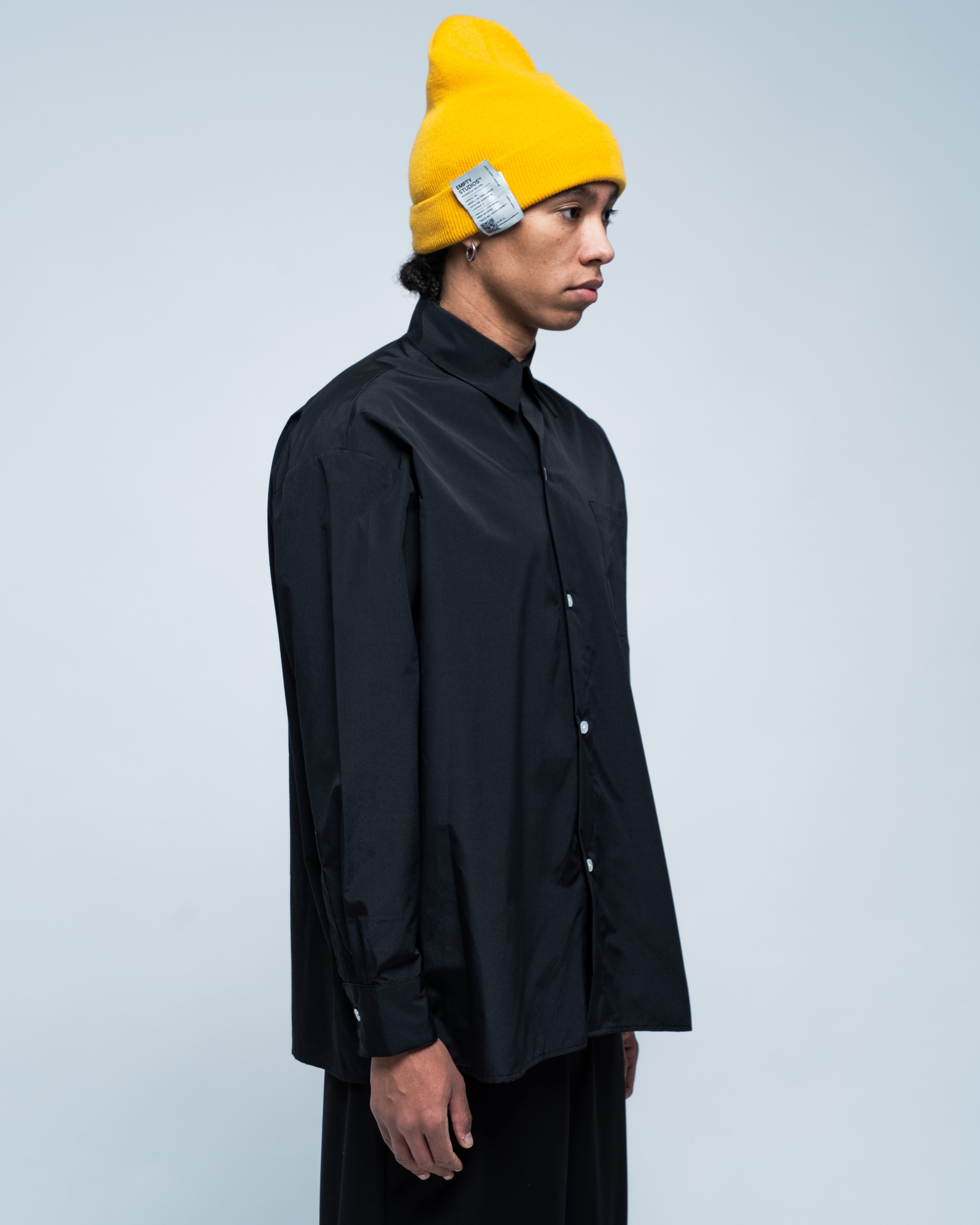 Essential Overshirt Black