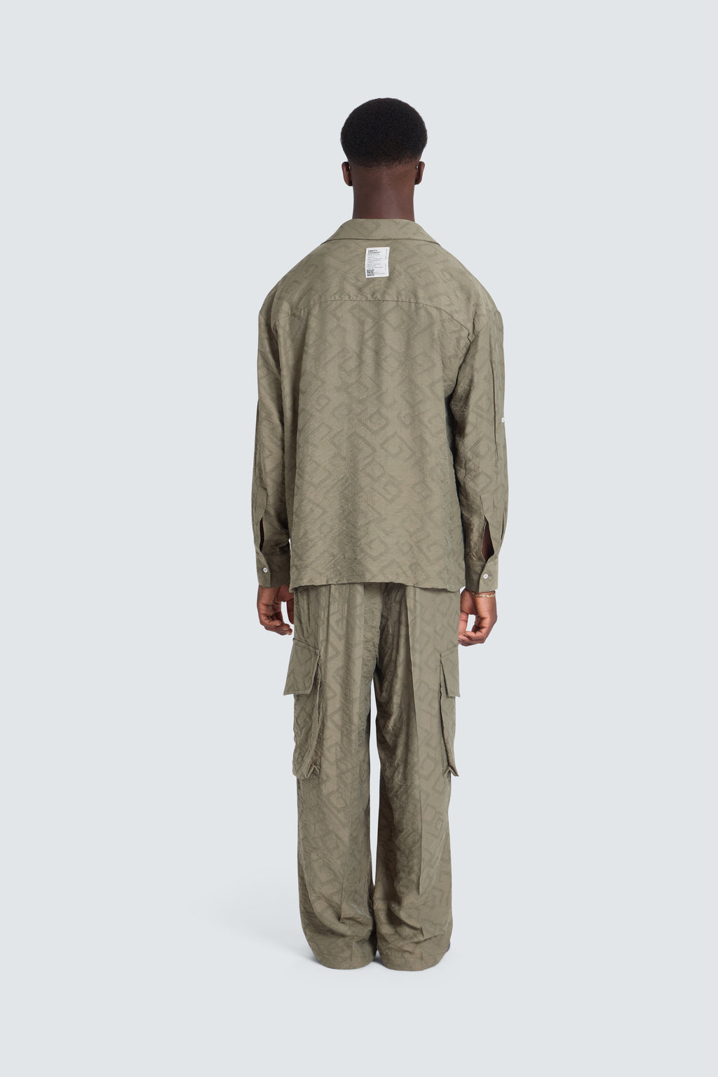 Coordinato Jaquard Green