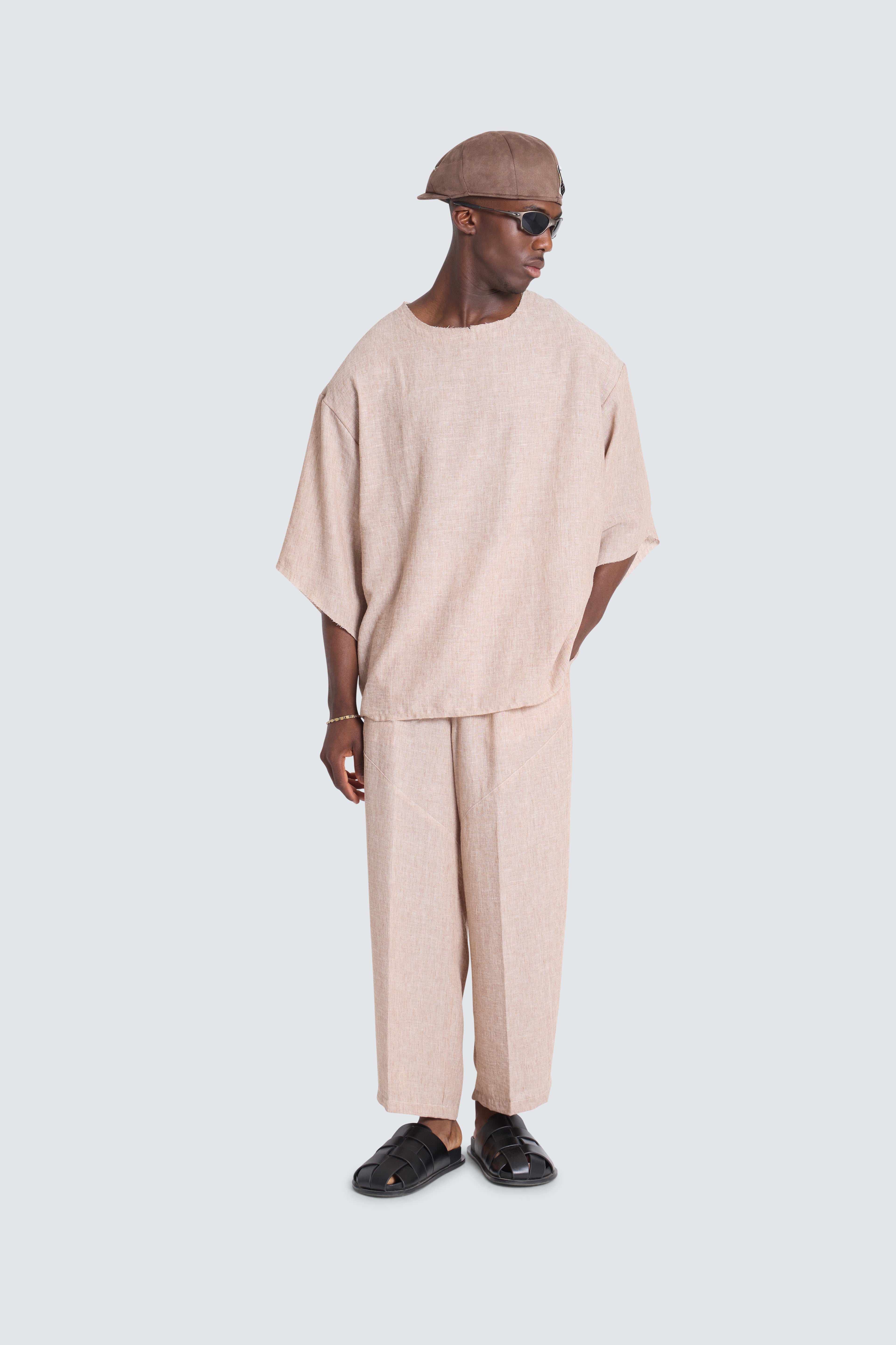 Brisa Linen coordset Verde