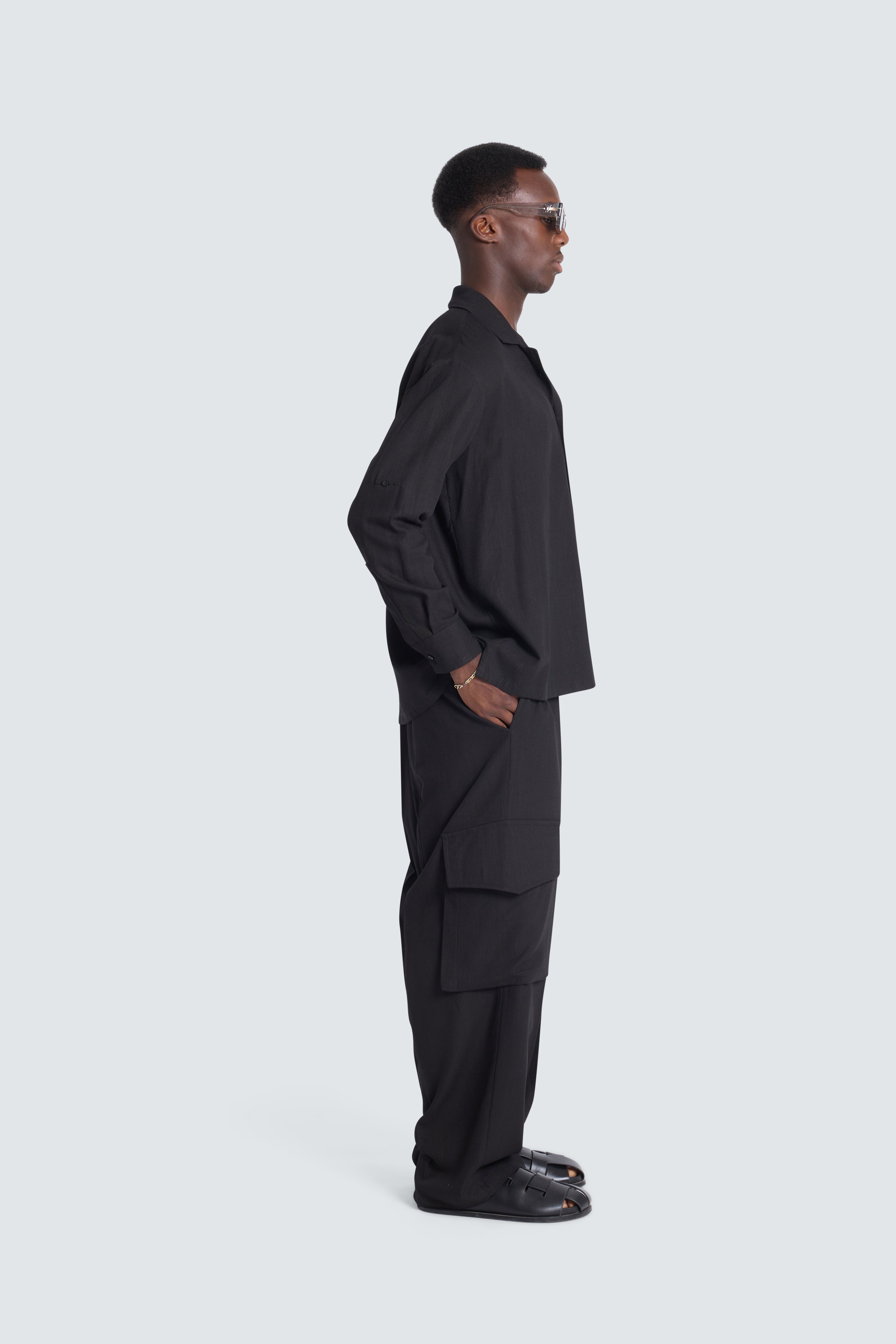 Coordinato Dirham Linen Nero