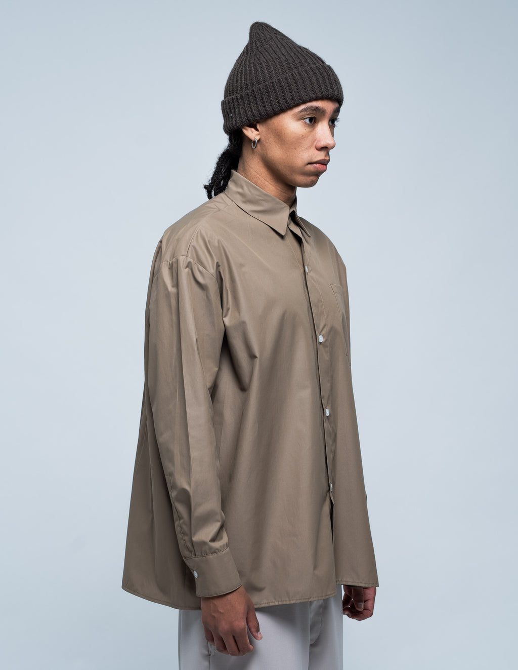 Essential Overshirt Beige