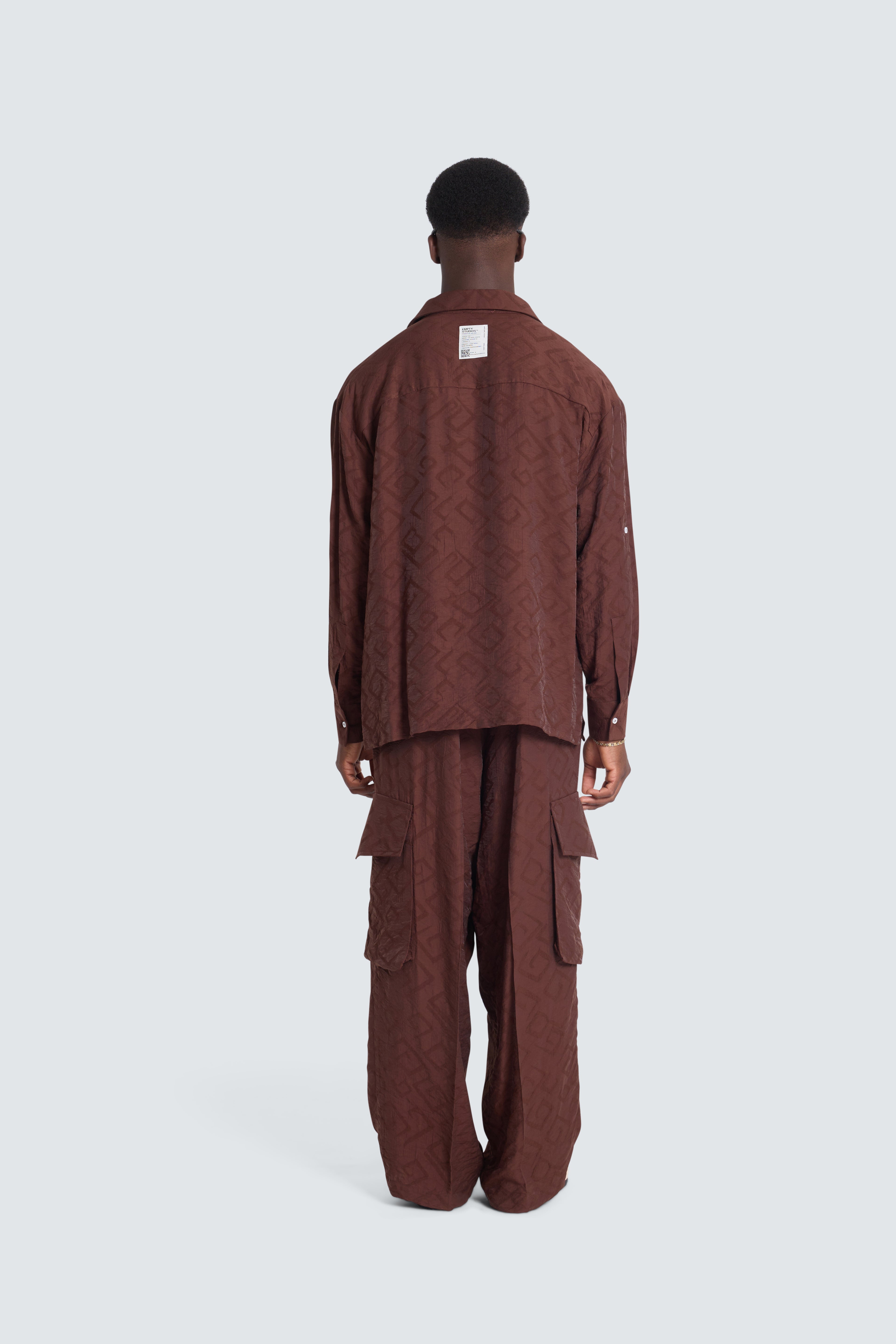 Coordinato Jaquard Moka