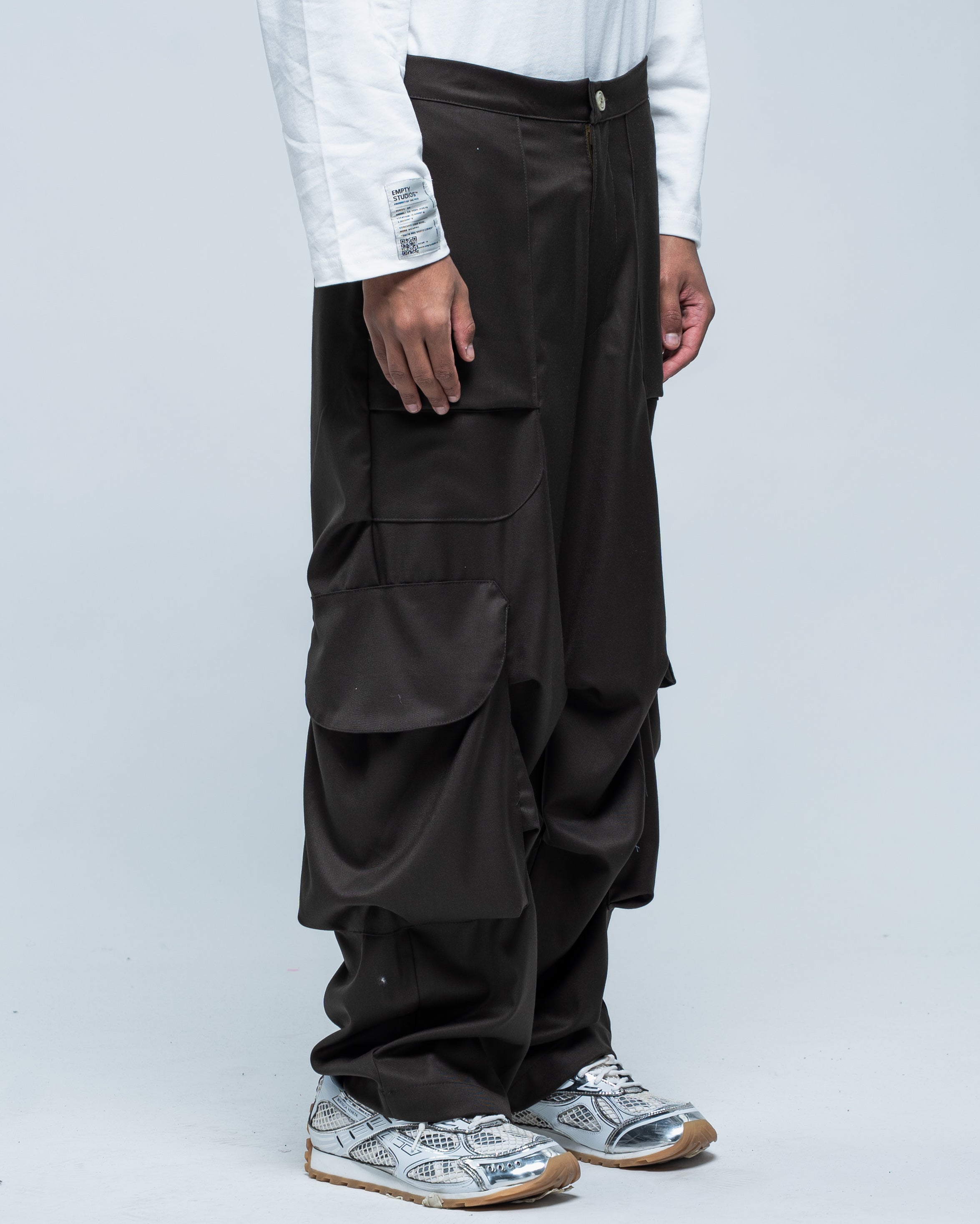 Utilitaire Large Cargo Coton Marron