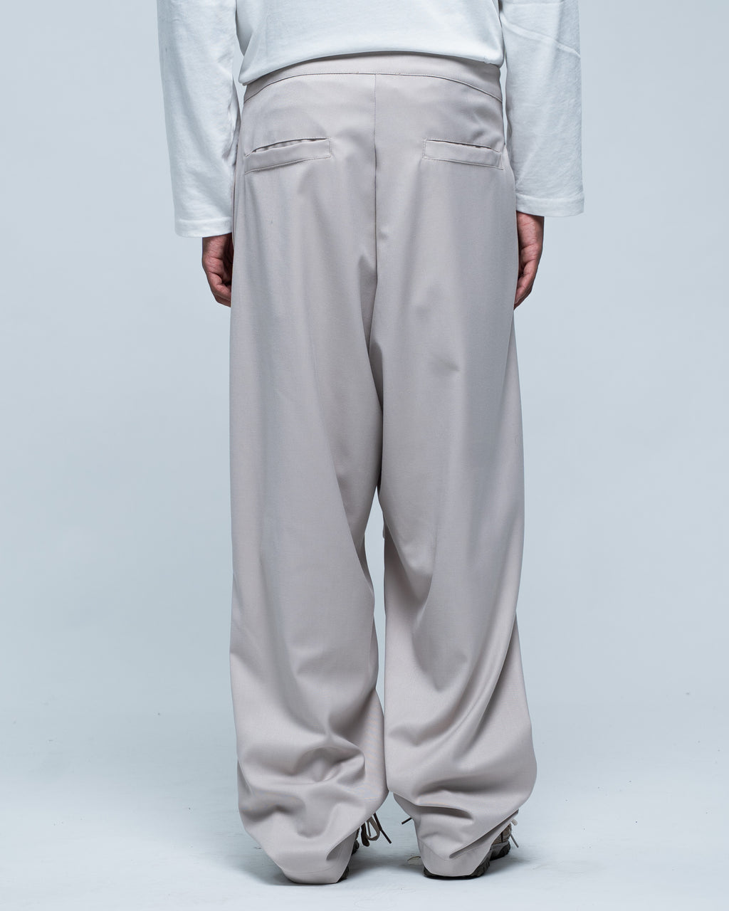 Wide Classic Pant Beige