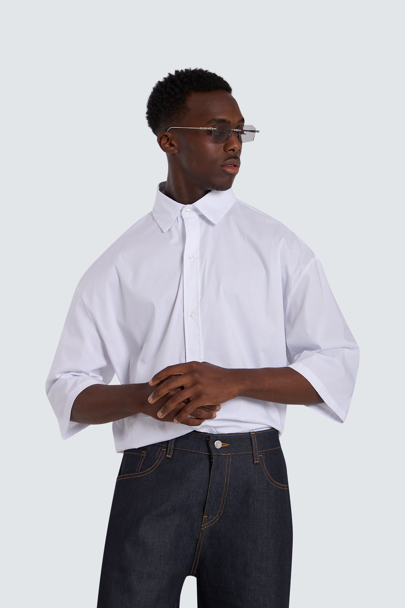 Essential Overshirt White