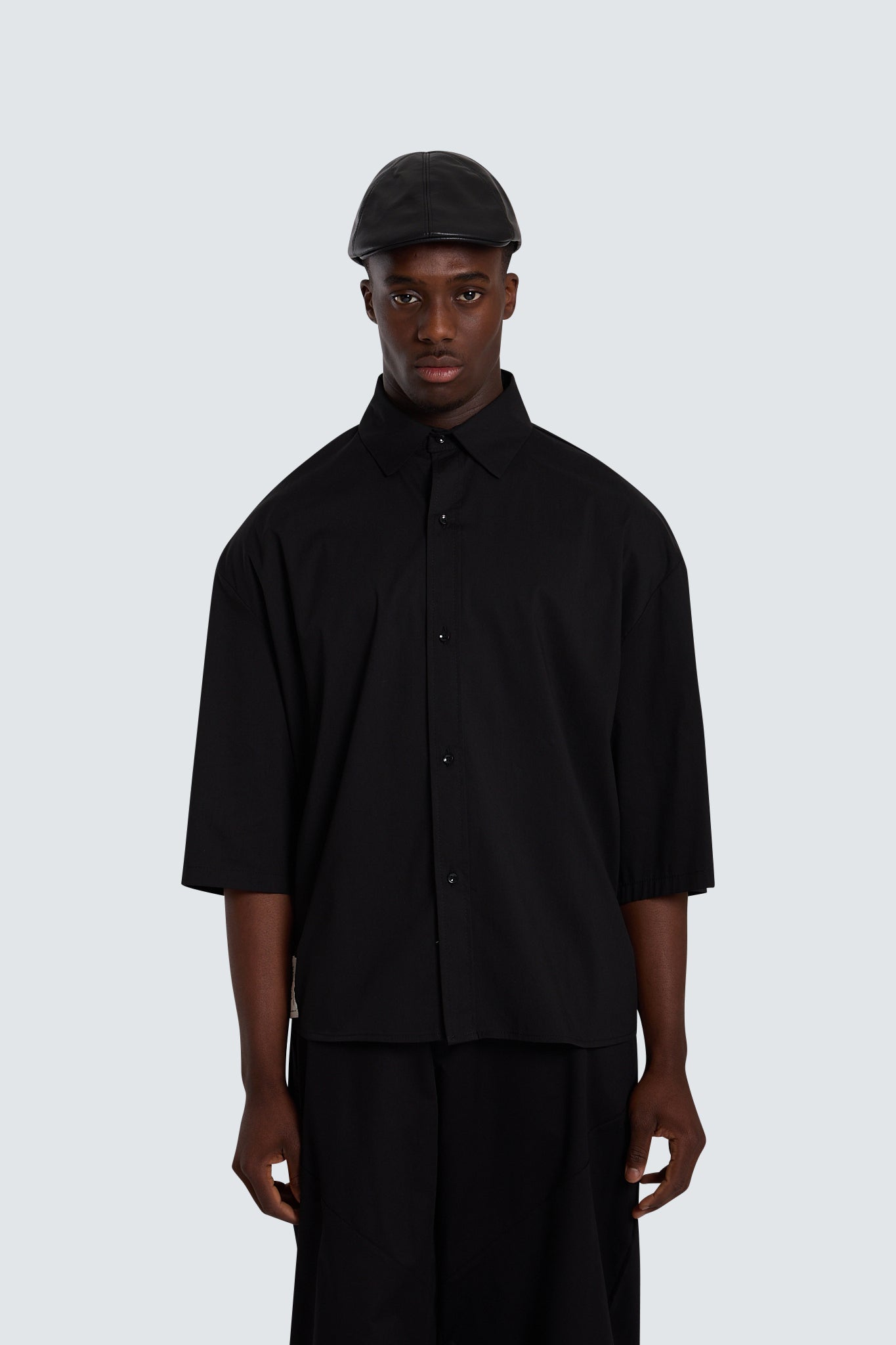 Essential Overshirt Black