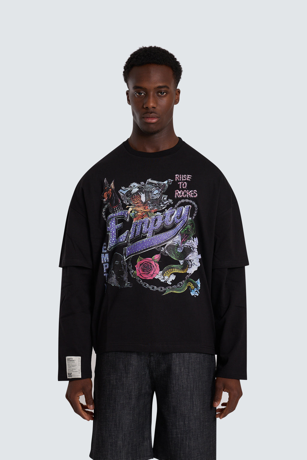 Longsleeve Rise Black