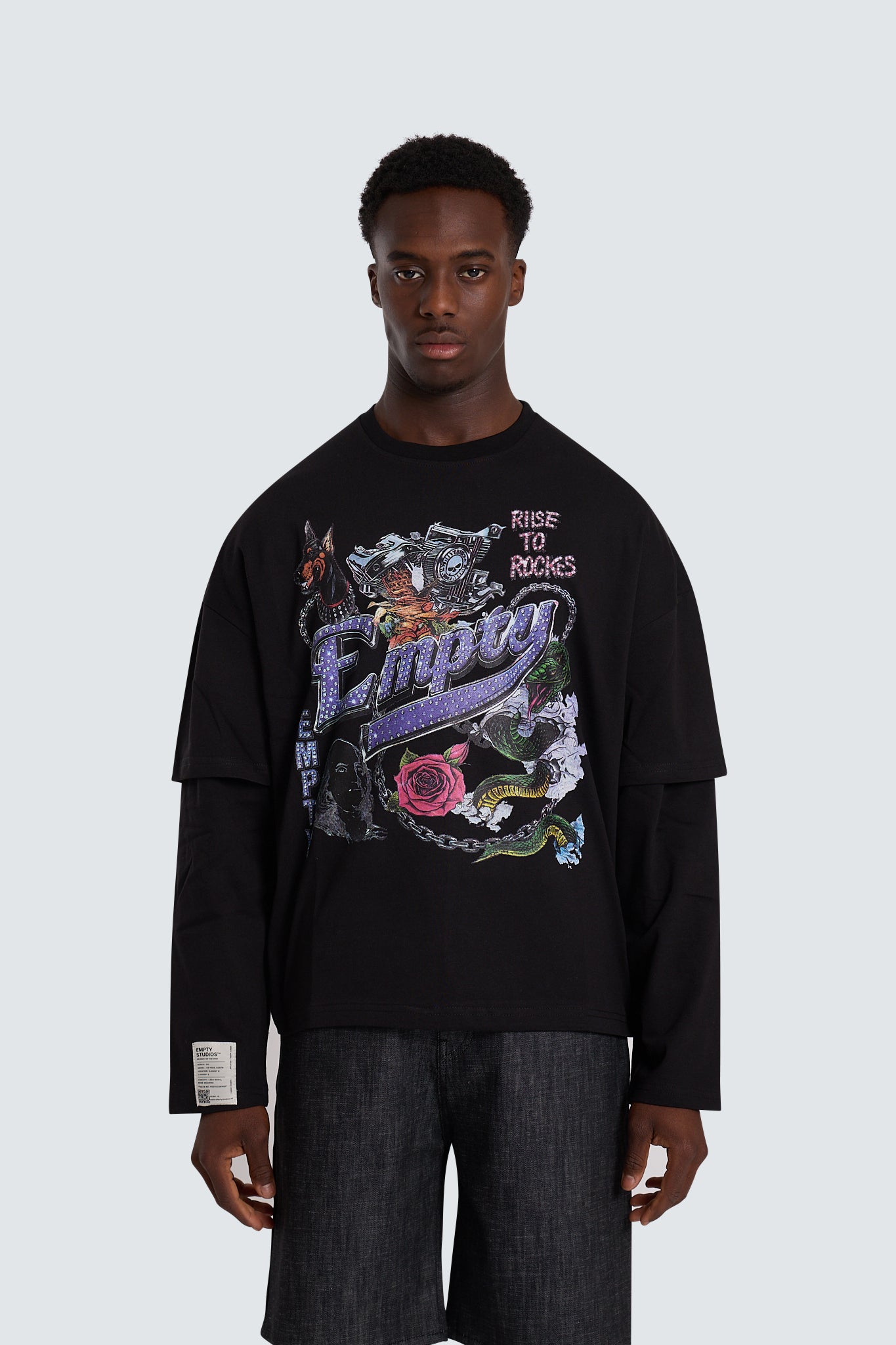 Longsleeve Rise Black