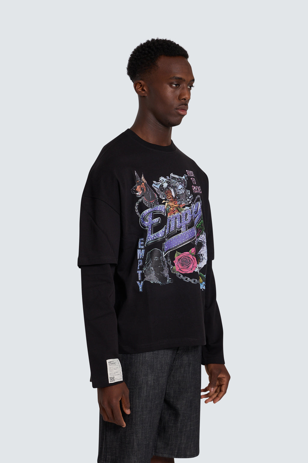 Longsleeve Rise Black