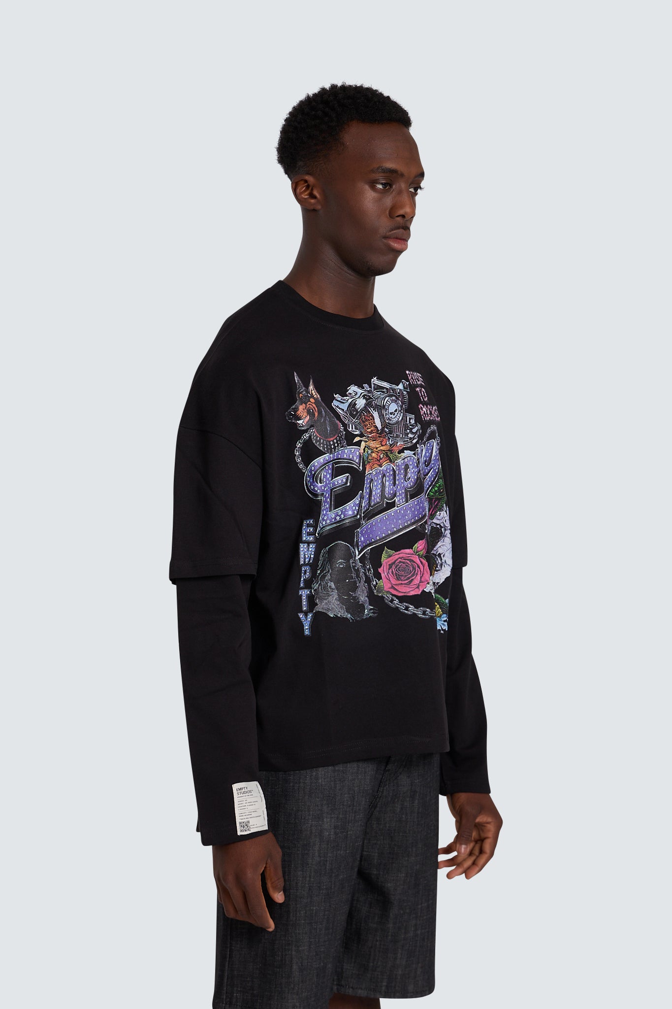 Longsleeve Rise Black