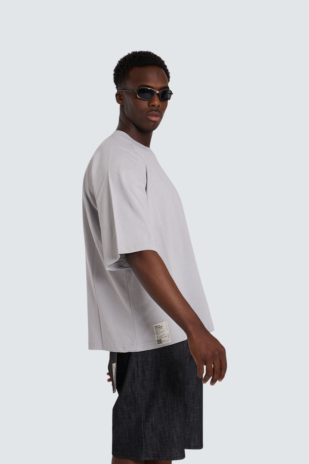 T-shirt basic grey