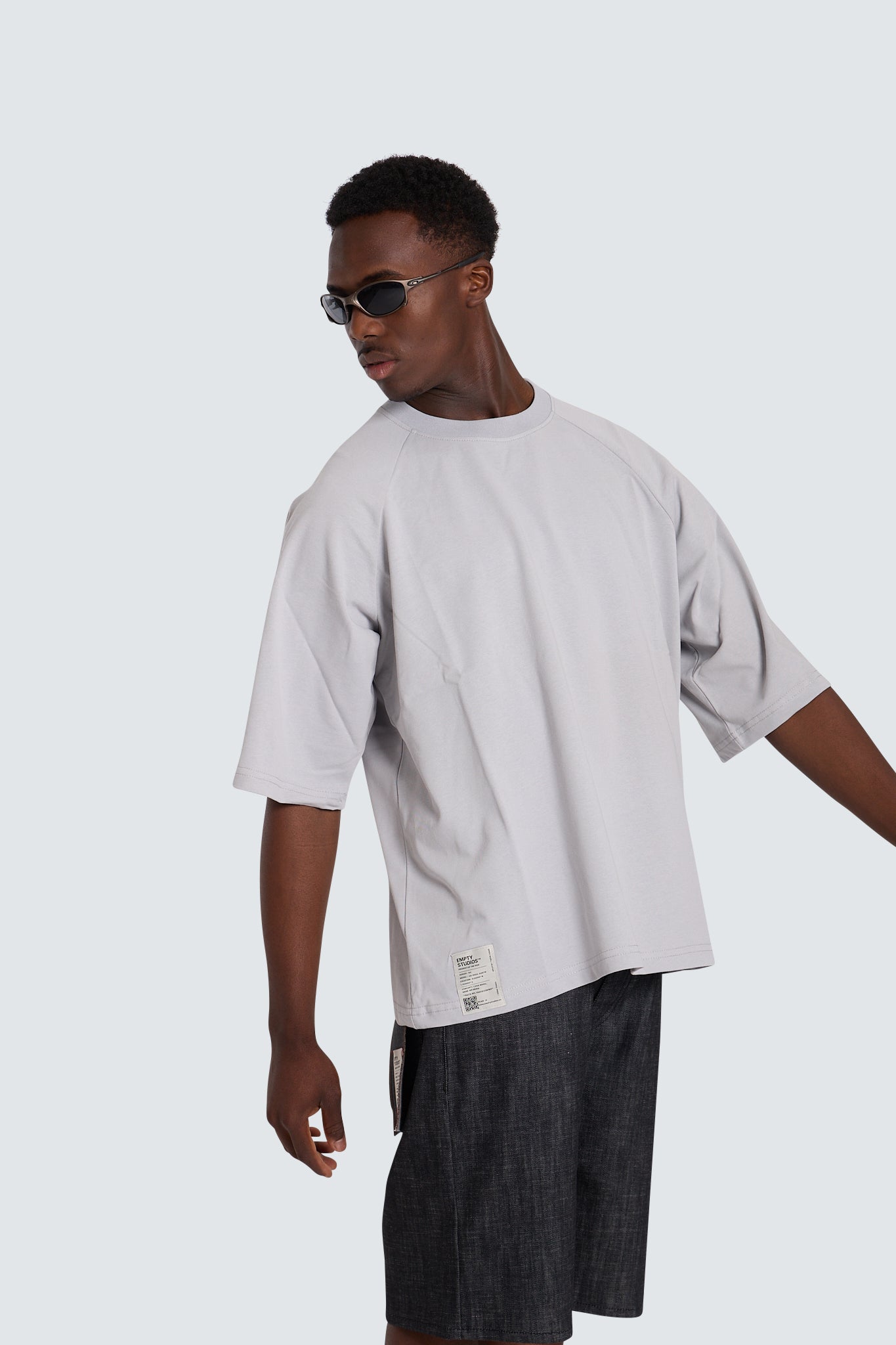 T-shirt basic grey