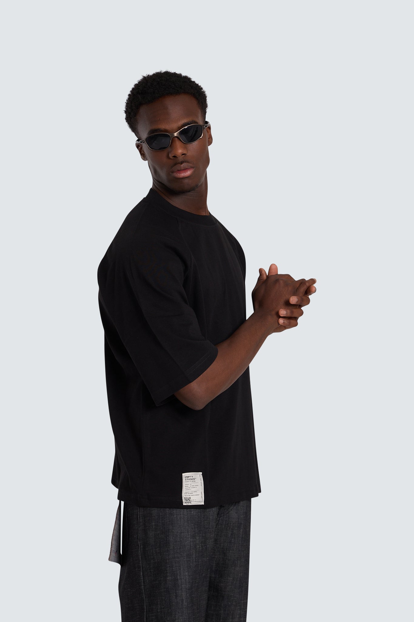 T-shirt basic black