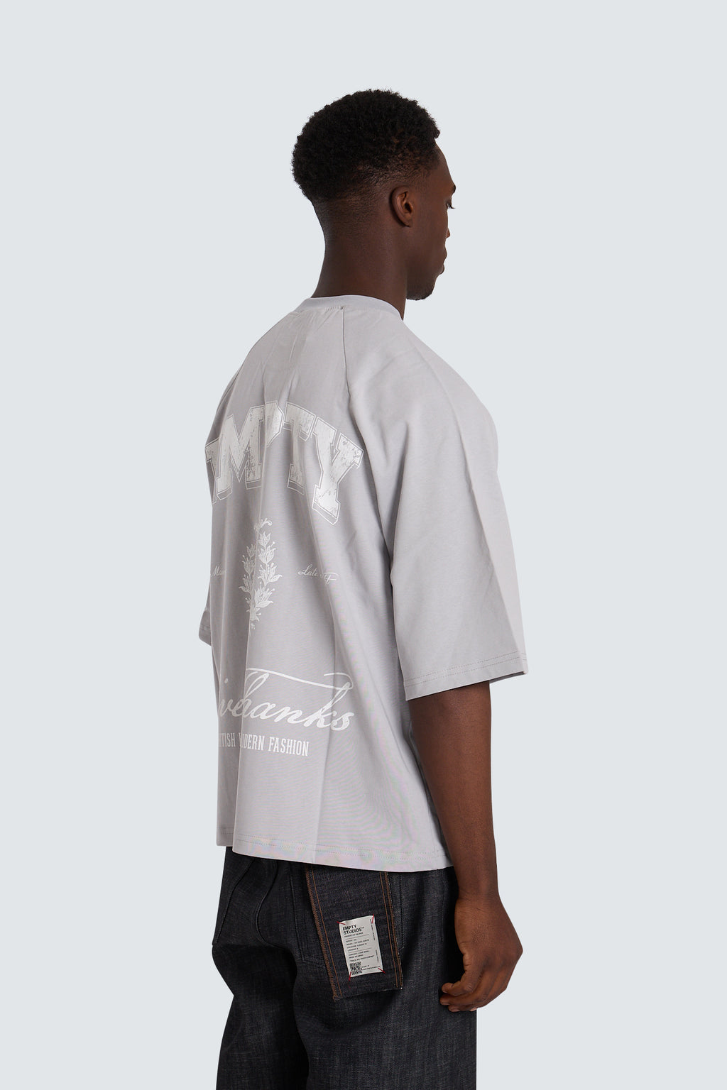 T-shirt Empty Idol Grey
