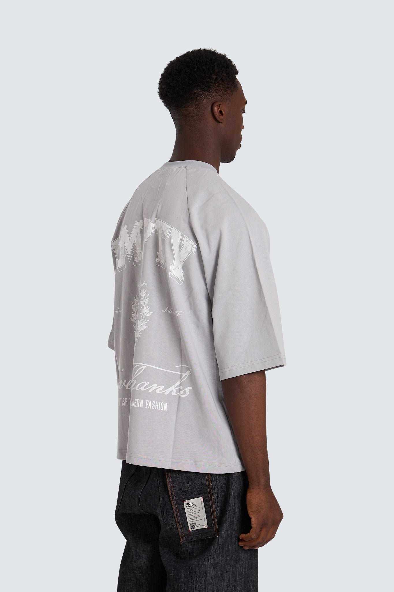 T-shirt Empty Idol Grey