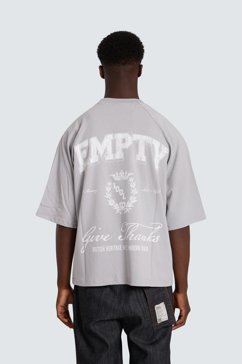 T-shirt Empty Idol Grey