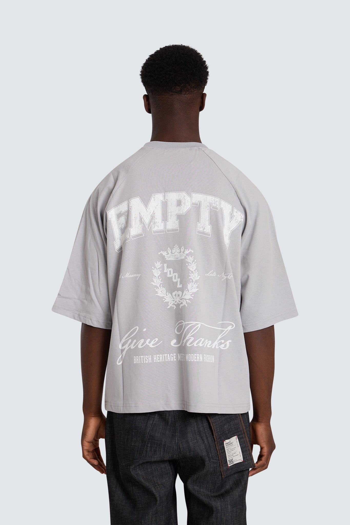 T-shirt Empty Idol Grey