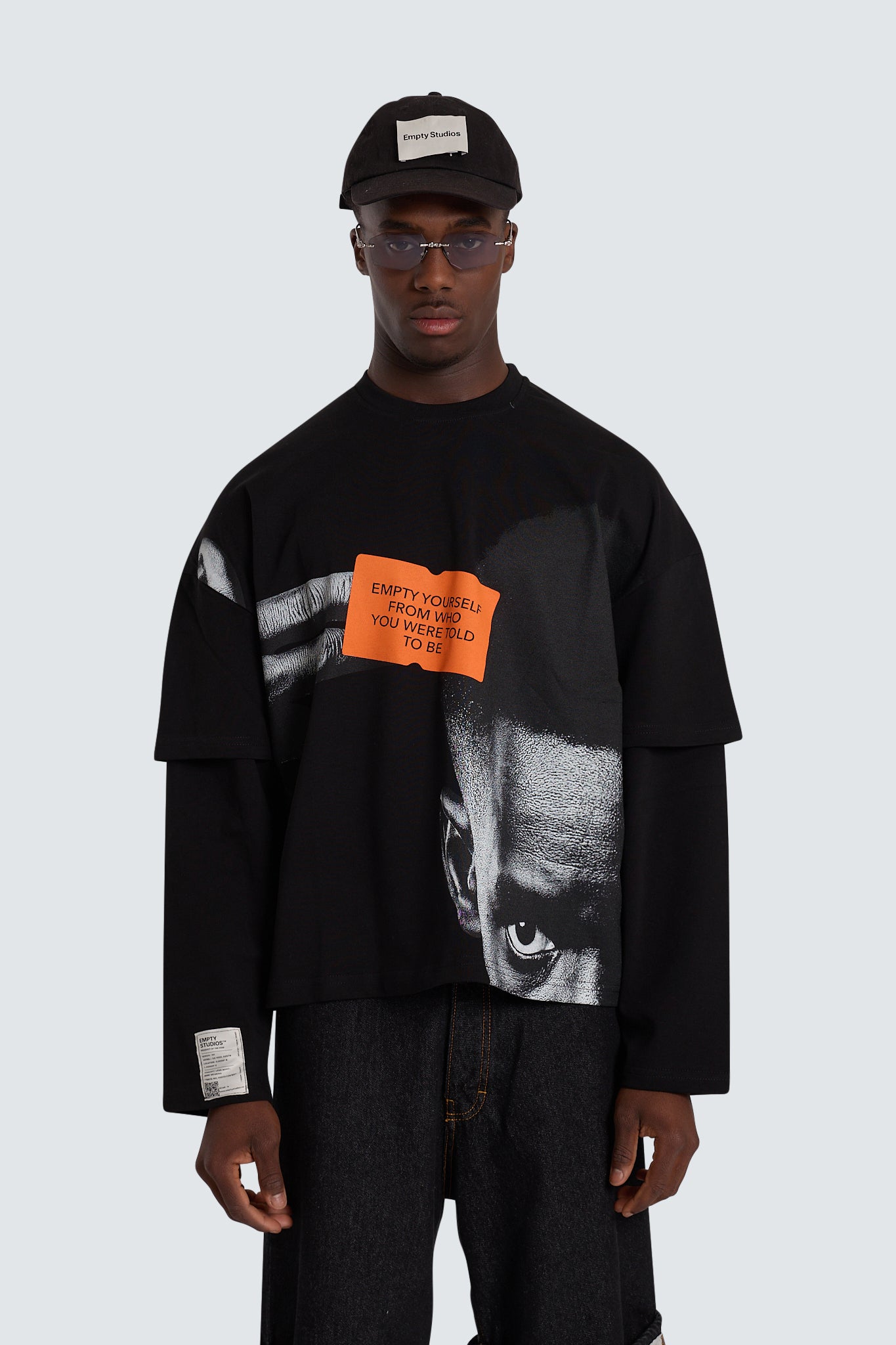 Statement Tee Black