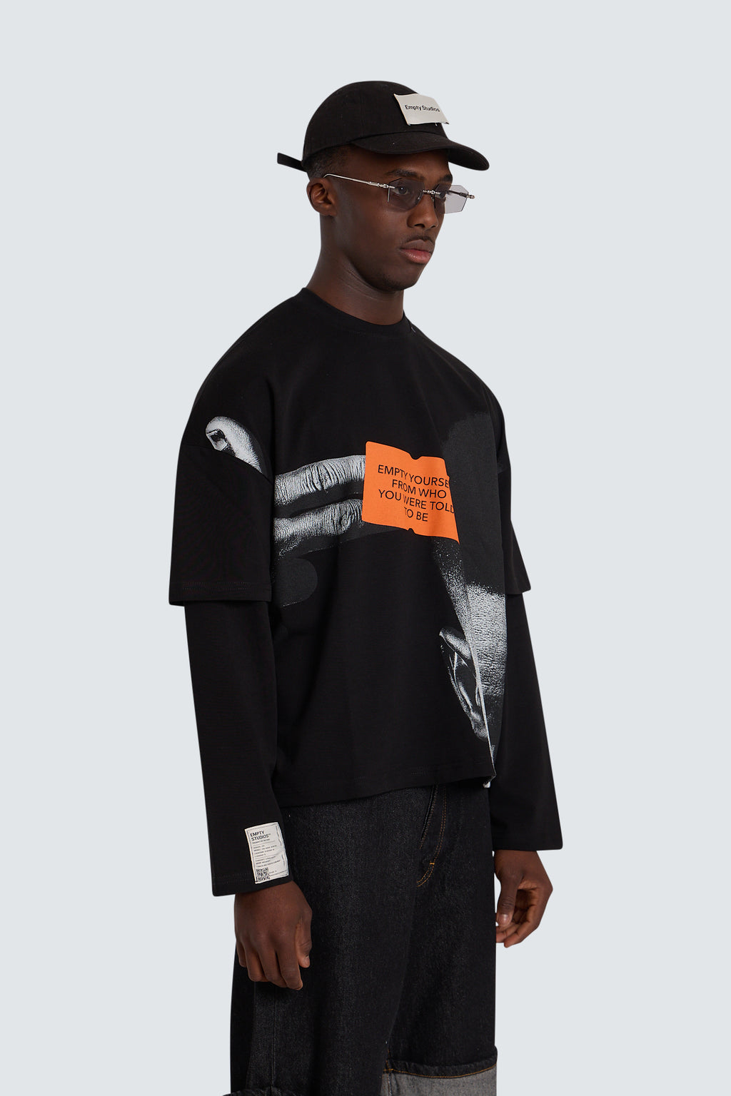 Statement Tee Black