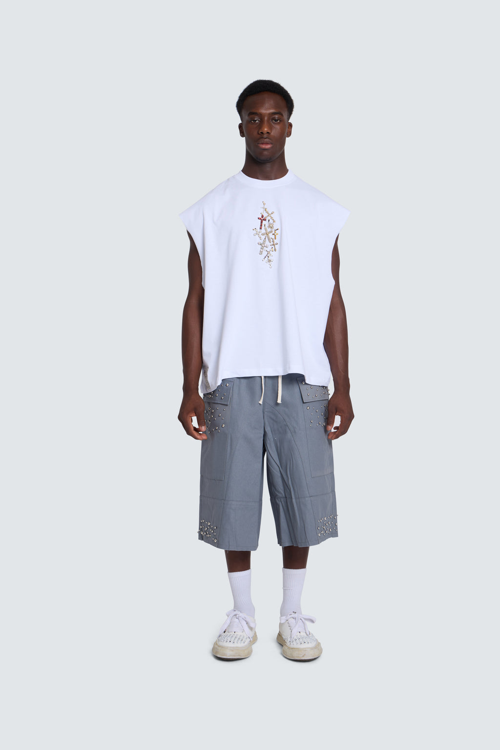 Obsidian Jorts Grey