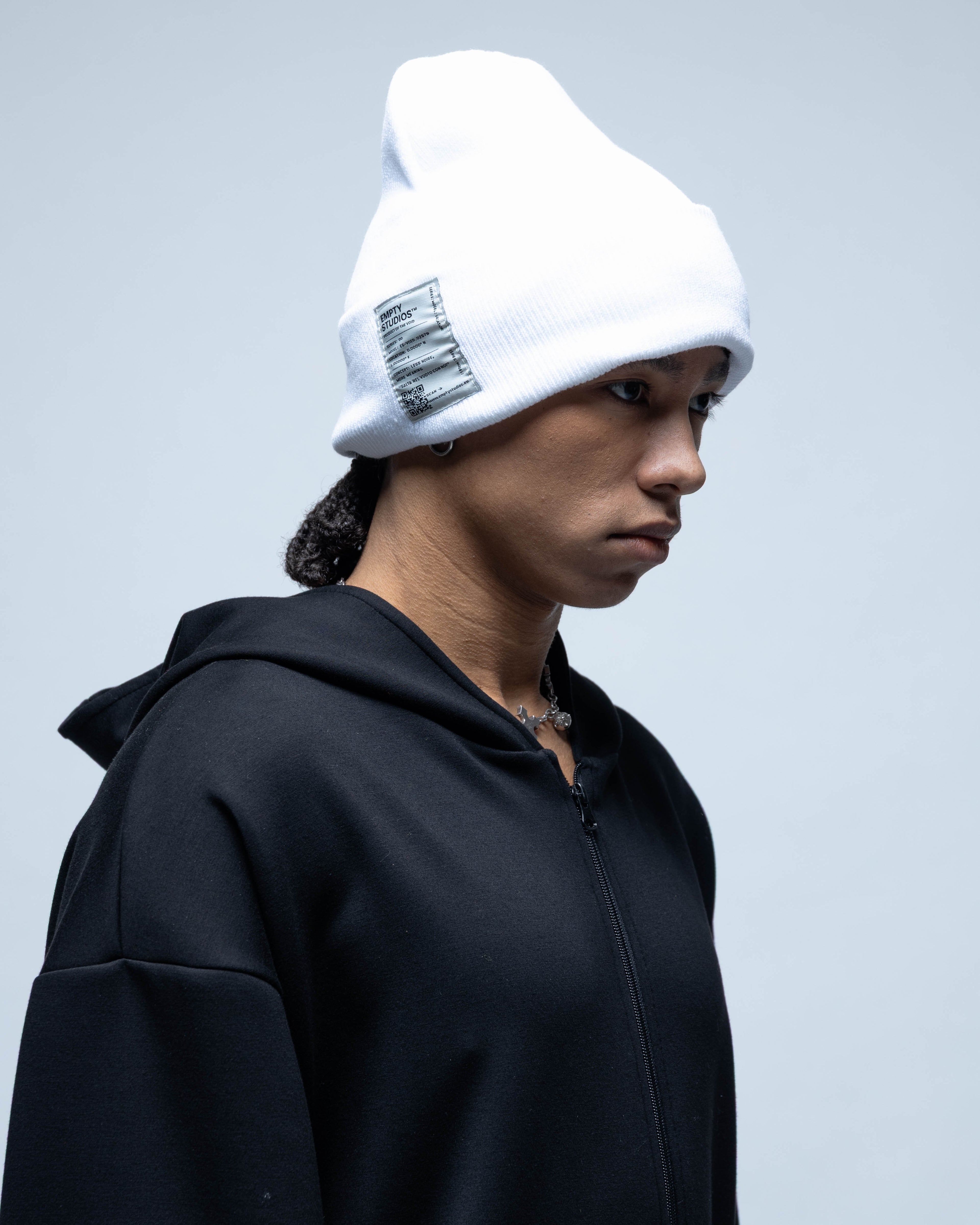 Essential Beanie White