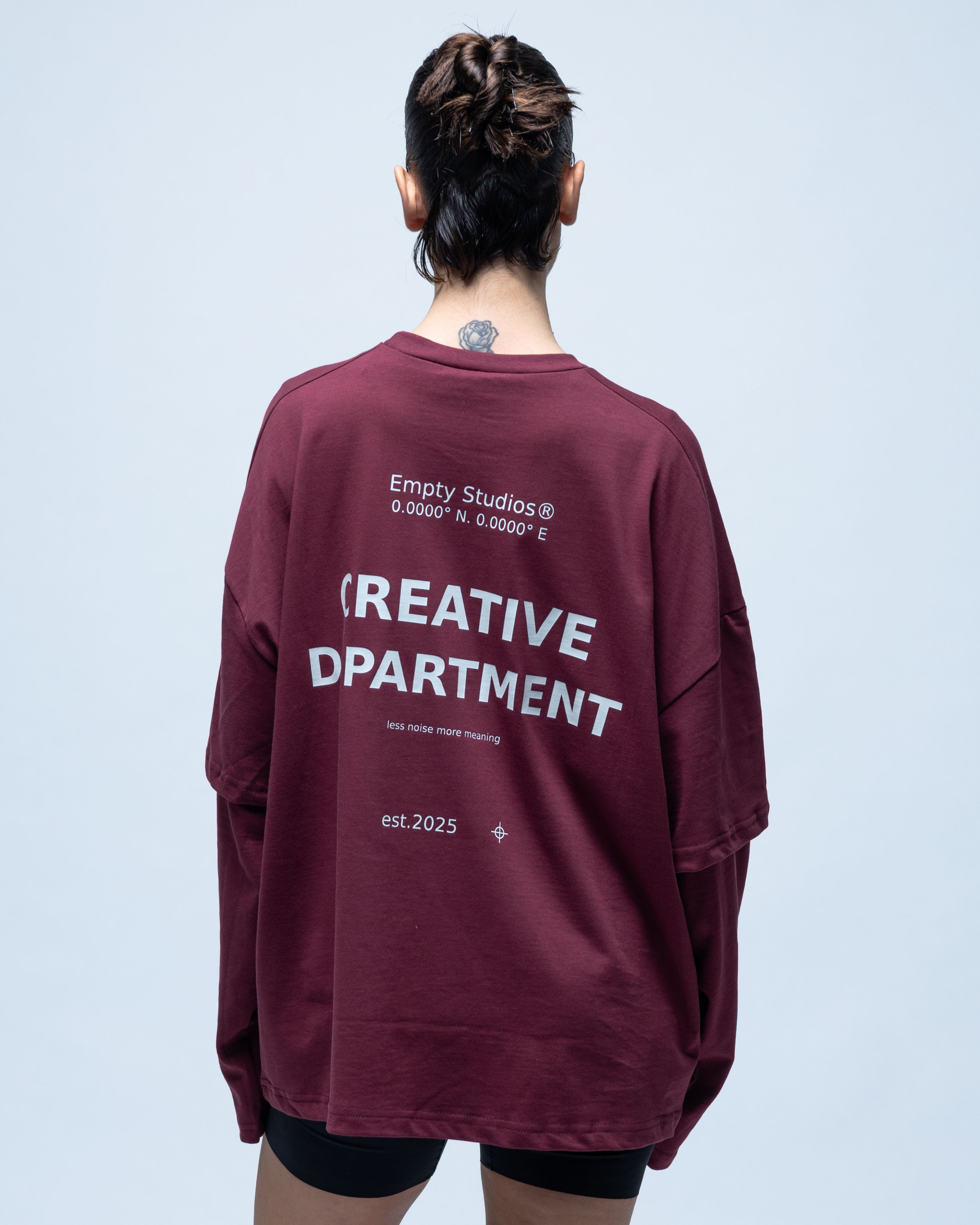 Creative Department Longsleeve Bordeaux