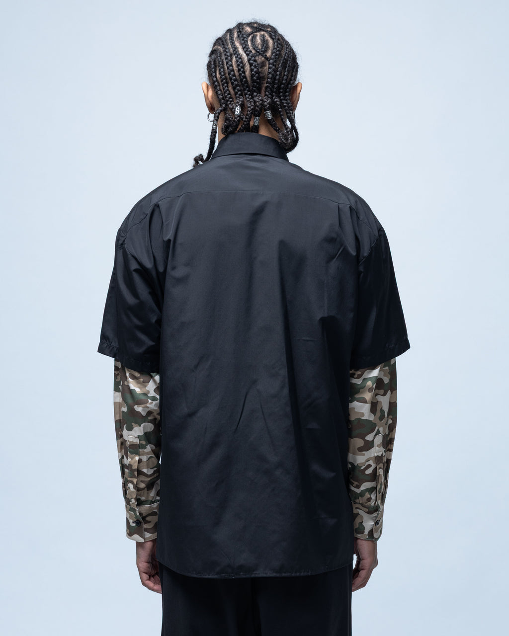 Army Overshirt Layer Black