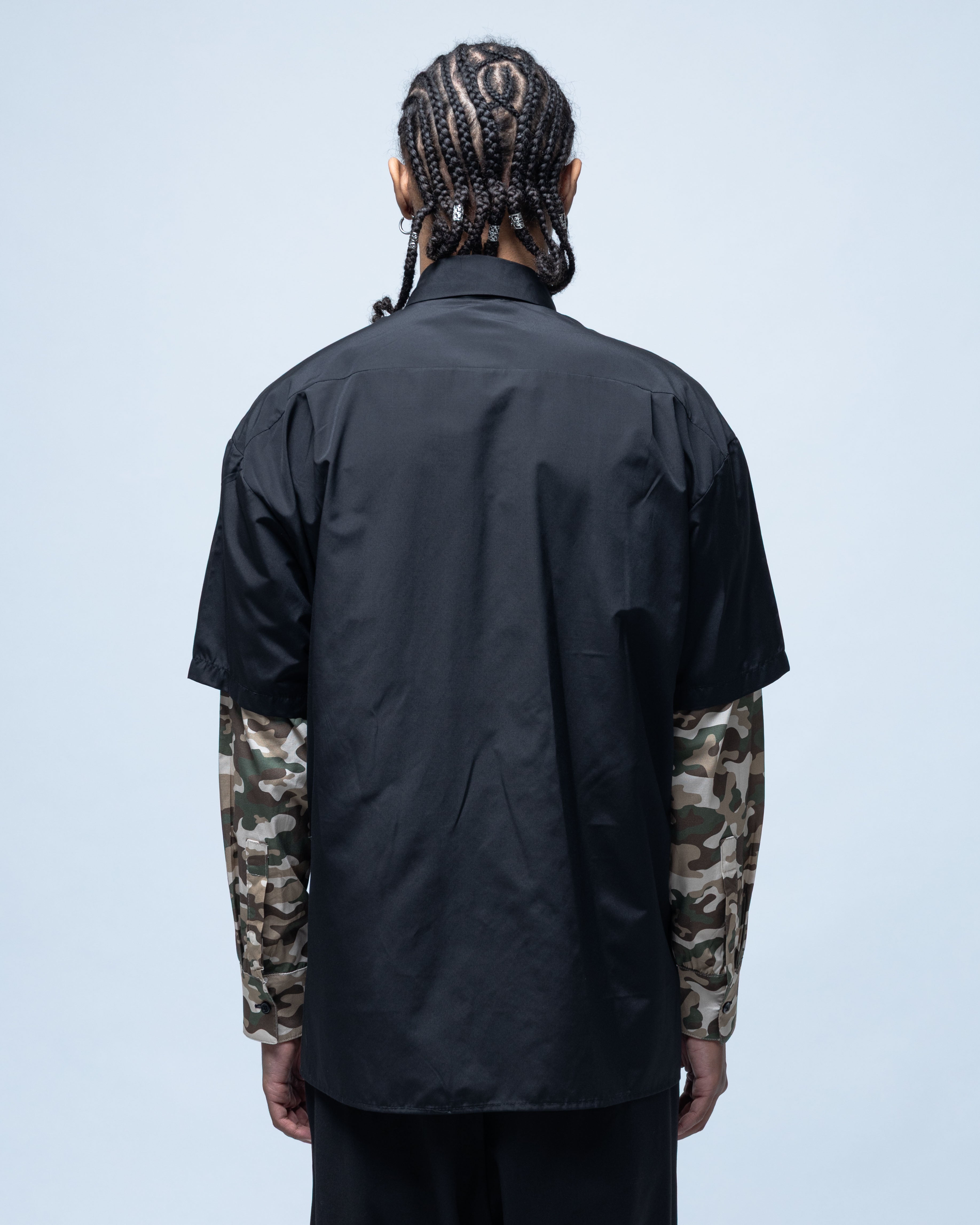 Army Overshirt Layer Black