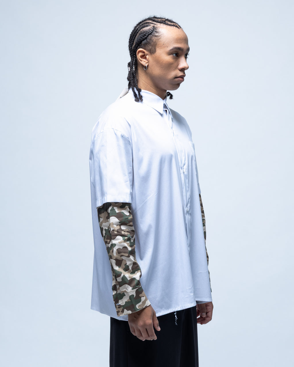 Army Overshirt Layer White
