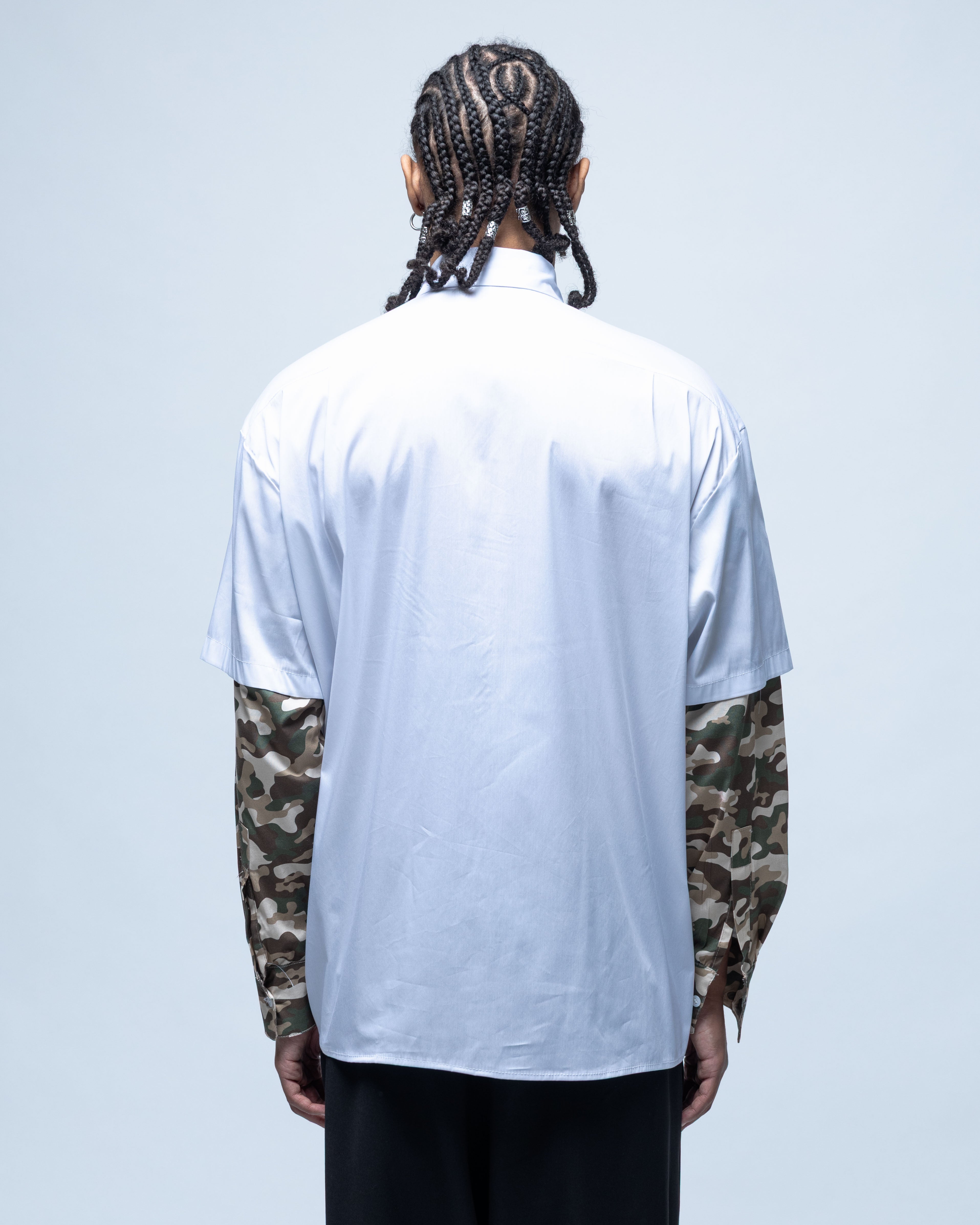Army Overshirt Layer White