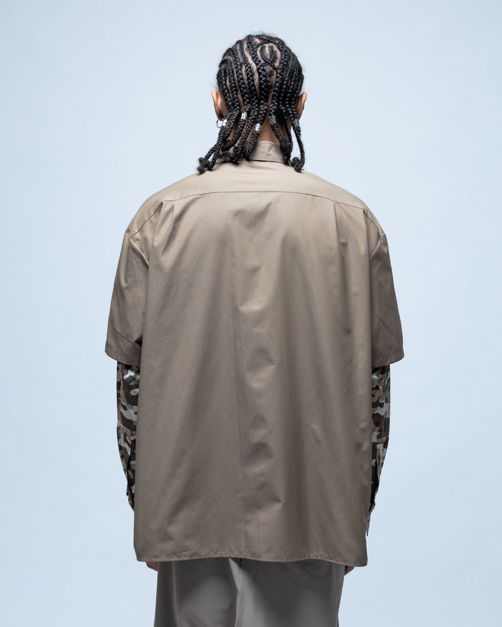 Army Overshirt Layer Beige